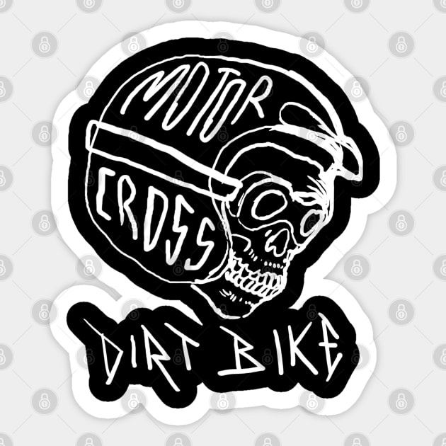 dirt bike Sticker by grimmfrost